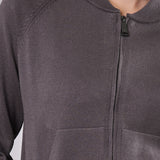 Felpa con Zip in Maglia Dresda - ROCCIA - DR50