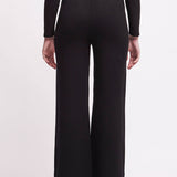 Pantaloni Ampi in Maglia Dresda - NERO - DR60
