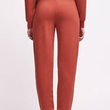 Pantaloni Jogger in Felpa Jerez - ARGILLA - JE61