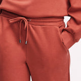 Pantaloni Jogger in Felpa Jerez - ARGILLA - JE61