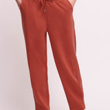 Pantaloni Dritti in Felpa Jerez - ARGILLA - JE62