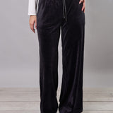 Pantaloni Ampi in Ciniglia - NERO - MA60