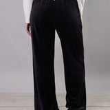 Pantaloni Ampi in Ciniglia - NERO - MA60