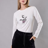 Pantaloni Ampi in Ciniglia - NERO - MA60