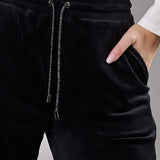 Pantaloni Ampi in Ciniglia - NERO - MA60