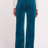 Pantaloni Ampi in Ciniglia - PETROLIO - MA60
