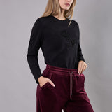 Pantaloni Ampi in Ciniglia - BORGOGNA - MA60