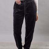 Pantaloni Jogger in Ciniglia - NERO - MA61
