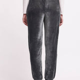 Pantaloni Jogger in Ciniglia - ANTRACITE - MA61