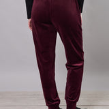 Pantaloni Jogger in Ciniglia - BORGOGNA - MA61