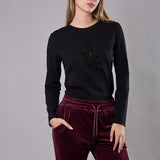 Pantaloni Jogger in Ciniglia - BORGOGNA - MA61