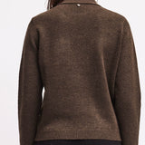 Maglia con Colletto Tessuto Soft Tarifa - MOKA - TA55