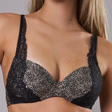 Reggiseno Coppe Graduate senza Ferretto Camouflage - NERO - CA23