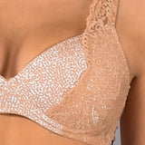 Reggiseno Coppe Graduate senza Ferretto Camouflage - SABBIA - CA23