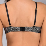Push-up con Coppe Imbottite e Ferretto Camouflage - NERO - CA24
