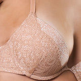 Push-up con Coppe Imbottite e Ferretto Camouflage - SABBIA - CA24