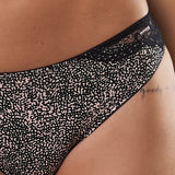 Slip Camouflage Pizzo - NERO - CA31