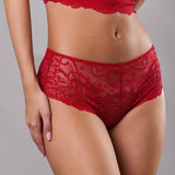 Culotte Camouflage Pizzo - ROSSO - CA34