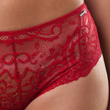 Culotte Camouflage Pizzo - ROSSO - CA34