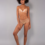 Culotte Camouflage Pizzo - SABBIA - CA34