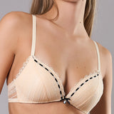 Reggiseno a Triangolo Imbottito Senza Ferretto Dreamy - AVORIO - DR21