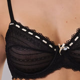 Reggiseno Francese con Ferretto Dreamy - NERO - DR22