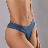 Brasiliana Chevron Pizzo - BLU - LE35