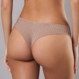Brasiliana Chevron Pizzo - SABBIA - LE35