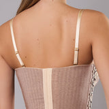 Bustier Non Imbottito Chevron - SABBIA - LE40