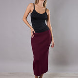 Top con Spalline e Arricciature Tessuto Glossy - BLACK - NS41
