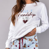Pigiama Lungo Girocollo Friend - VARIANTE UNICA - FR12