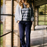 Giacca Corta con Zip Teddy - AZZURRO - SY54
