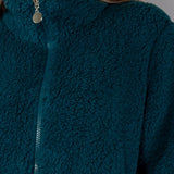 Vestaglia Corta con Zip Teddy - OTTANIO - SY71
