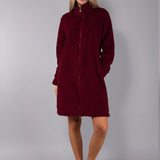 Vestaglia Corta con Zip Teddy - BORDEAUX - SY71