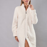 Vestaglia Corta con Zip Teddy - MILK - SY71