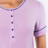 Camicia da notte serafino a manica corta in modal – CH27