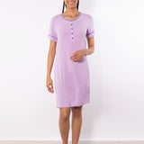 Camicia da notte serafino a manica corta in modal – CH27