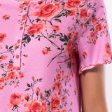 Camicia da notte serafino a manica corta in cotone – RO27