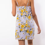 Camicia da notte con spalline sottili in cotone - RO29