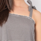 Camicia da notte con spalline regolabili in cotone – VH28