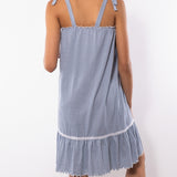 Camicia da notte con spalline regolabili in cotone – VH28