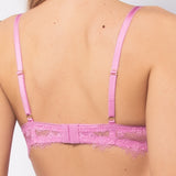 Reggiseno triangolo con coppe imbottite senza ferretto in pizzo – PR21