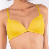 Reggiseno triangolo con coppe imbottite senza ferretto in pizzo – PR21