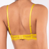 Reggiseno triangolo con coppe imbottite senza ferretto in pizzo – PR21