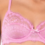 Reggiseno francese con ferretto in pizzo - PR22