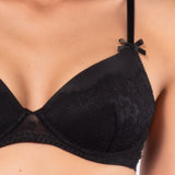 Reggiseno con coppe graduate senza ferretto in pizzo - PR23