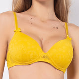 Reggiseno con coppe graduate senza ferretto in pizzo - PR23
