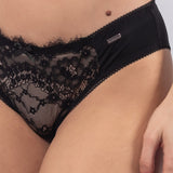 Slip in pizzo e microfibra - PR32