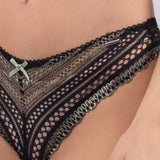 Brasiliana in pizzo geometrico - RS35
