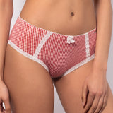Slip alto in microfibra vichy - VH30